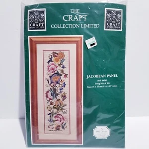 Kit de puntada larga The Craft Collection LTD ""Panel jacobeo"" 84589 Sue Dakin raro - Imagen 1 de 10