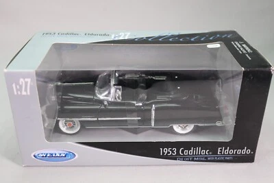 LG368 WELLY Collection 23040000 1/24 1:24 Voiture Cadillac Eldorado 1953 noir - Photo 1/4