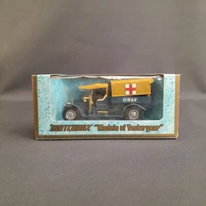 19. Car Y-13 1918 Crossley Raf Tender. Matchbox Models Of Yesteryear. Lesney - Picture 1 of 5