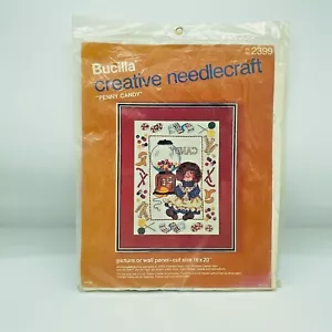 Panel de pared vintage Penny Candy Bucilla Creative Needlecraft EE. UU. 16 x 20 - Imagen 1 de 7