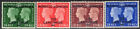 BRITISH MOROCCO 1940 STAMP  Sc. # 89/92 MH CENTENNARY PENNY BLACK