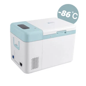 -86 ℃ (-123 ℉) 25L Portable Deep Freezer for Lab Samples Storage 100V-240V Blue - Picture 1 of 14