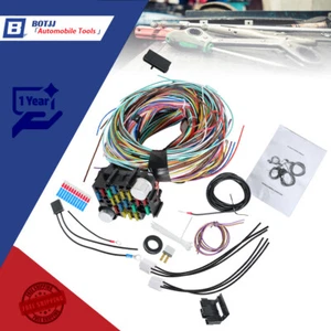Universal X-long wires 21 Circuit Wiring Harness For 28-82 GMC FORD Chevrolet - Foto 1 di 8