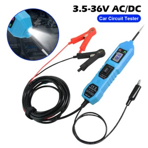 3.5-36V LCD Car Circuit Tester LED Electrical Test Pen with Probe Alligator Clip - Picture 1 of 19