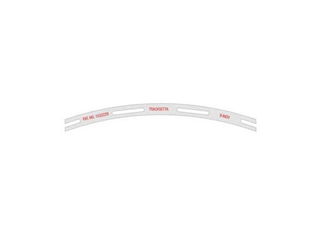Peco ~ N Scale ~ Tracksetta Track Laying Template ~ 9" 22.8cm Radius Curve ~ NT9 - Image 1 of 1