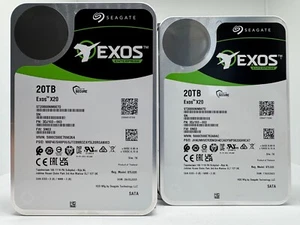 Seagate Exos X20 20TB interne Festplatte ST20000NM007D 3,5 Zoll SATA3 - Bild 1 von 6