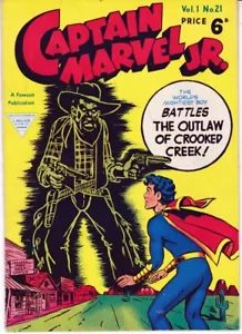 CAPTAIN MARVEL JR. Vol. 1 #21. FAWCETT/L. MILLER British Edition c.1950s. - Picture 1 of 1
