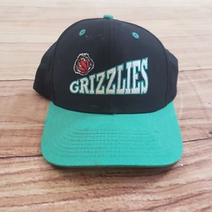 Memphis Grizzlies Hat Cap Snap Back Black Green Basketball Adidas Outdoor Mens - Picture 1 of 10