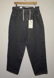 Levi’s Super Baggy Black Jeans 31x32 NWT Skate Denim Big E Polar Big Boy - Picture 1 of 7