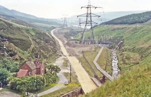Foto - Woodhead Tunnels: westwärts Richtung Manchester auf einer verlorenen Hauptstrecke 1992 - Bild 1 von 1