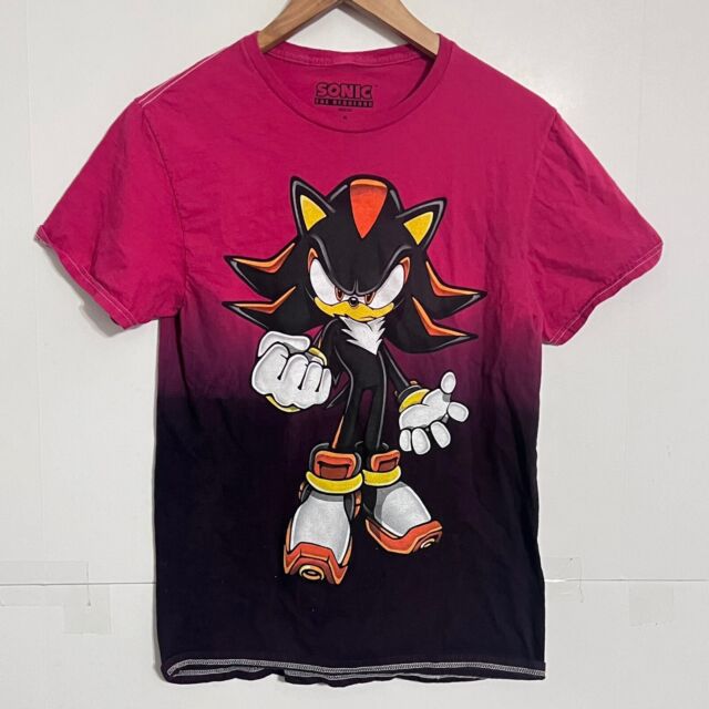 Camiseta Infantil com Estampa Knuckles Sonic - Tam 4 a 12 Anos Vermelho