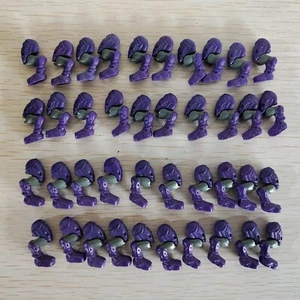 Lot of 40cs Mega HALO Bloks Purple Leg ( 20pcs Right + 20pcs Left) for Aliens - Picture 1 of 2