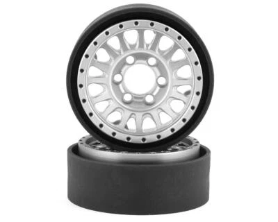 Vanquish Products KMC KM445 Impact 1.9" Beadlock Crawler Wheels (Clear) (2) - Image 1 of 4