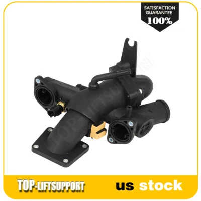 Carcasa de toma de agua y termostato para Jaguar tipo S 3,0 L 4,2 L 2006 2007-2008 Foto 1 de 4