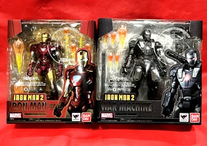 S.H. Figuarts Bandai IRON MAN 2 Mark VI + WAR MACHINE Authentic NEW SEALED - Picture 1 of 8