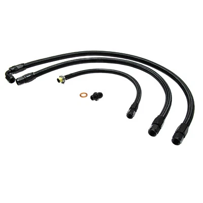 Kit de línea de combustible trenzada 6AN para Honda Civic Acura Integra K20/K24 EG/EK/DC2 Foto 1 de 4