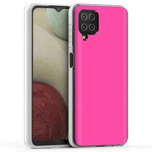 Phone Case Cover for Samsung Galaxy A12,Hot Pink Print, USA - Picture 1 of 7