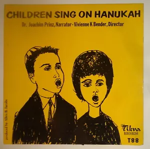 Kinder singen an Chanukka LP - Tempel B'nai Abraham von Essex County Schulchor - Bild 1 von 6