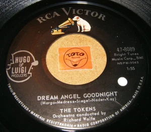 THE TOKENS - DREAM ANGEL GOODNIGHT - I'LL DO MY - LISTEN - TEEN DOO WOP POPCORN - Picture 1 of 2
