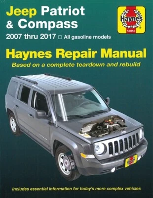 Haynes Handbuch Jeep Patriot & Compass 2007-17 Reparaturanleitung/Reparatur-Buch - Bild 1 von 3