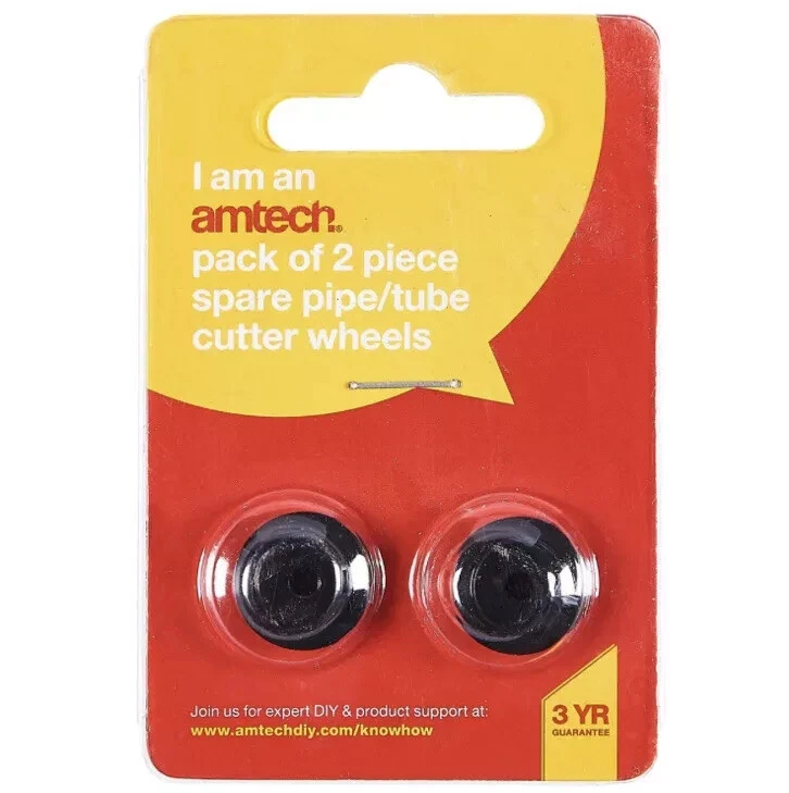 2pc 15mm / 22mm Pipe Tube Cutter Spare Wheels Replacements DIY Tools Plumbing - Image 1 of 1