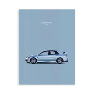 Stampa su Tela su Carta Poster o Quadro Rogan Mark Mitsubishi Lancer Evo. VIII - Imagen 1 de 2