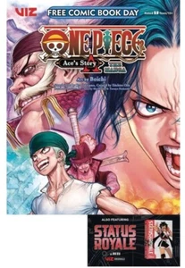 ONE PIECE ACES STORY & STATUS ROY FREE COMIC BOOK DAY 2024 FCBD PAPERCUTZ COMICS - Picture 1 of 1