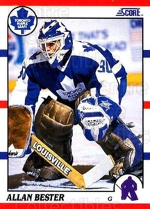 1990-91 Score USA #27 Allan Bester - Picture 1 of 1