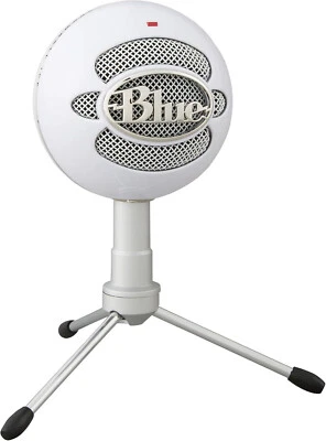 Blue Snowball iCE USB-Mikrofon für Aufnahmen, Streaming, Podcasting, Gaming Weiß - Bild 1 von 4