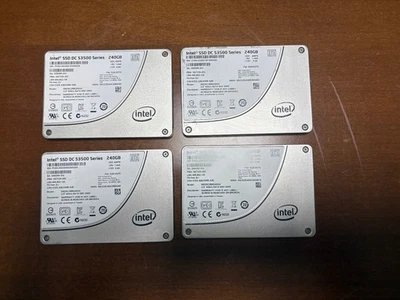 4x Intel SSD 240GB DC-S3500 - geprüft & gut - Neu  200€ - Bild 1 von 2