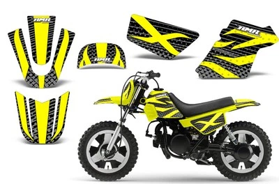 Pegatinas gráficas + #calcomanías PLT para Yamaha PW50 1990-2022 ZOOTED Y K Foto 1 de 3