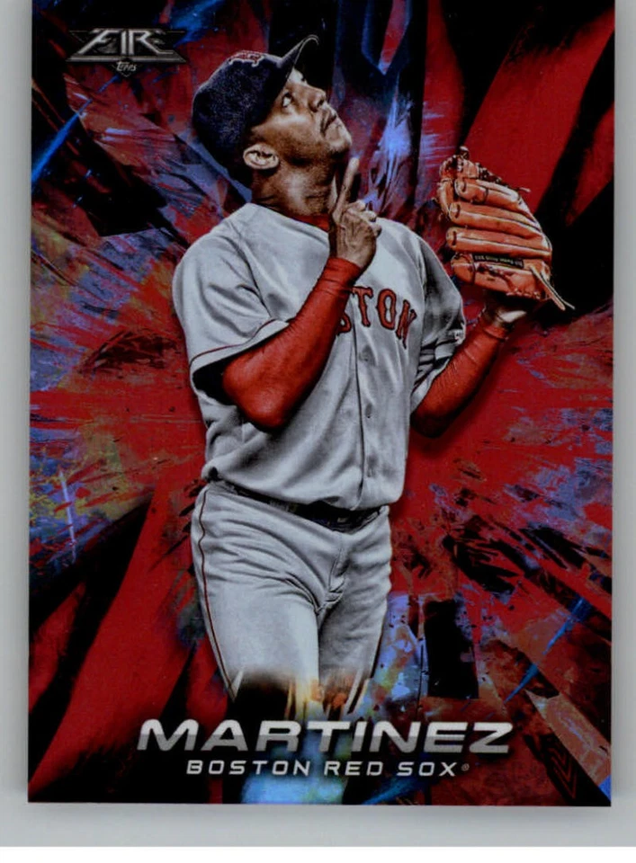 2018 Topps Fire Flame Target Exclusive MLB Baseball Cards Pick From List - Image 1 of 1