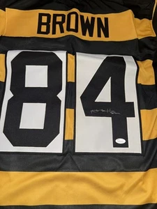 Antonio Brown Signed Pittsburgh Steelers 🐝 Jersey JSA - Picture 1 of 4