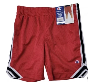 Champion Boys Pockets Soft Lightweight Active Mesh Short RED NWT - Picture 1 of 3