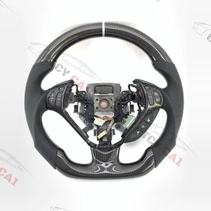 Custom Carbon Fiber Steering Wheel for Acura 2004-08 TL TypeR Without buttons - Picture 1 of 8