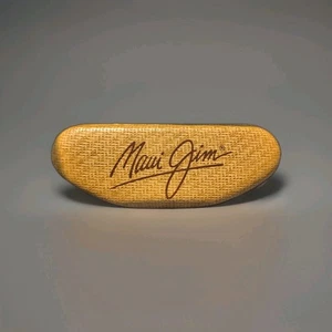 Occhiali da sole Maui Jim custodia rigida con guscio di artiglio incrociato marrone - Foto 1 di 5