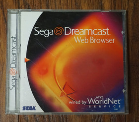 Web Browser Sega Dreamcast COMPLETE Manual, Disc and Case - TESTED