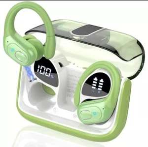 Wireless Earbuds 75Hrs Bluetooth 5.3 Headphone Sport, Bluetooth Earbuds Hi-Fi - Photo 1 sur 6