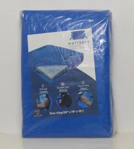 NUOVA Borsa Materasso Mattsafe per Spostamento con 8 Manici King Antistrappo Antiforatura - Foto 1 di 4