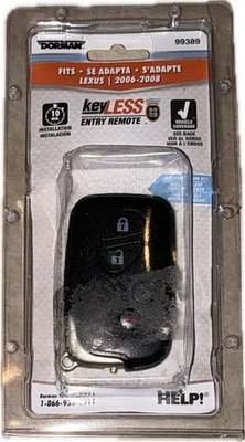 Dorman OE Fix - Keyless Entry Remote 4 Button 99389 Fits Lexus 2006-2008 - Image 1 of 4