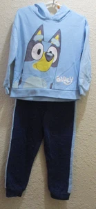 Bluey Hooded Sport Athletic Sweat & Jogger Set Youth Size 4T - Picture 1 of 7