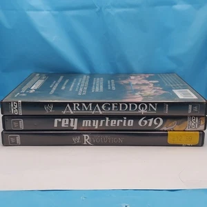 WWE - New Years Revolution (DVD, 2005) HHH, Rey Mysterio, Armageddon Wrestling - Bild 1 von 11