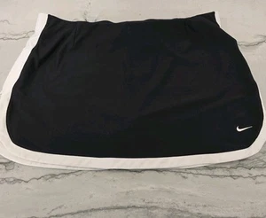 Nike Large Black White Skirt Skort Active Wear Tennis - Picture 1 of 9