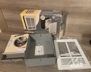 King Elektro-Wandheizlüfter W2415-W 240V 750/1500W Weiß - Bild 1 von 16