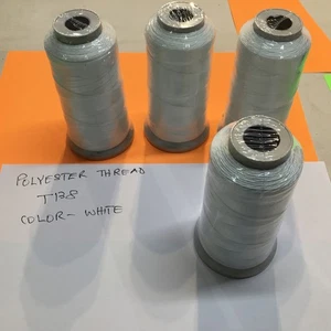 Polyester Thread UV Resistant  100G  Hidem Paul Threads White T138 Set of 4 - Picture 1 of 1