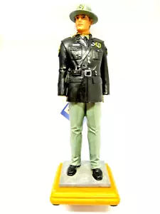 Highway Defense Vanmark Patrol Cop Police Officer Blue Hats Collectible Figurine - Picture 1 of 10