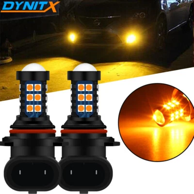 DYNITX Lighting LED 9006 Super Bright Driving Fog Light Bulb Cornering Amber - Image 1 of 4