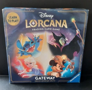 DISNEY RAVENSBURGER LORCANA GATEWAY TRADING CARD GAME SEALED - Picture 1 of 5