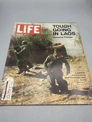 LIFE MAGAZINE, MARCH 12, 1971 TOUGH GOING IN LAOS Foto 1 de 4