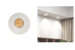 Faretto Cob Led Soffitto 5W Moderno Bianco Luce Fredda 425LM Lampada Soffitto - Foto 1 di 5